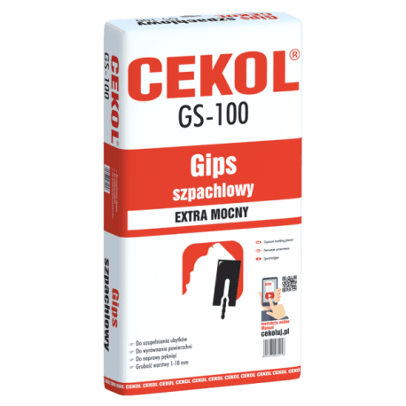 Cekol GS-100 Gypsum Plaster 1-10mm